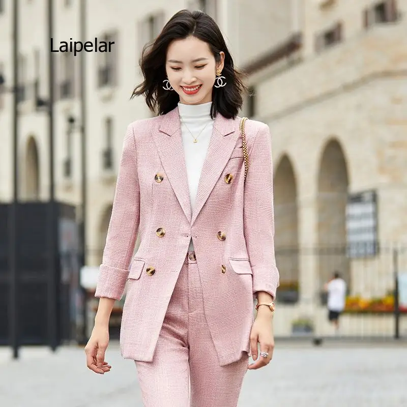 Женский костюм из двух предметов Модный повседневный в Корейском стиле осень