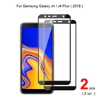 Защитная пленка для Samsung Galaxy J4 PlusJ4, закаленное стекло с полным покрытием