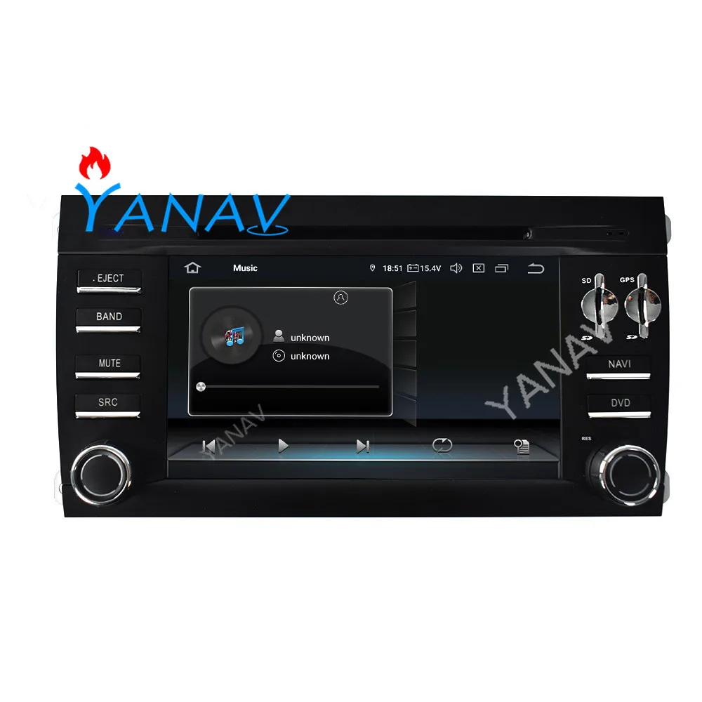 

2 DIN Car Radio Android Stereo Receiver For-Porsche Cayenne 2003-2010 Head Unit GPS Navigation Video Audio Multimedia MP3 Player