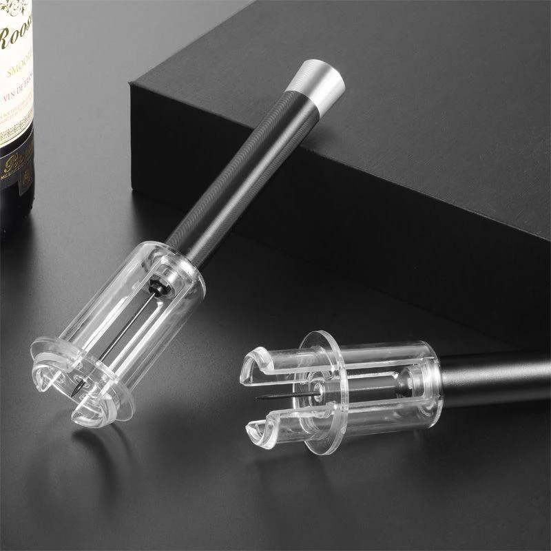 

Wine Opener Wine Air Pressure Pump Bottle Opener Simple Wine Pump Cork Remover Accessory Tool HANW88