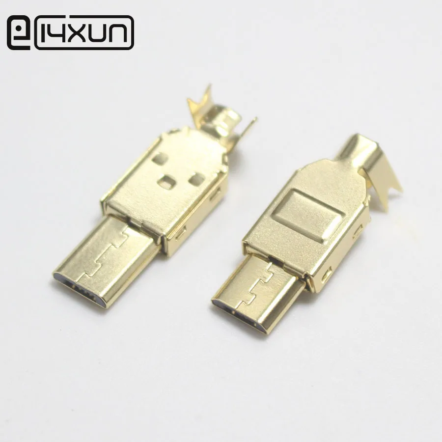 5 комплектов 6 мм/8 мм Micro USB контактов 3 в 1 штекерные разъемы зарядное устройство 5P