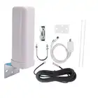 Наружная цифровая телевизионная антенна высокого разрешения 4K 1080P ATSC с аксессуаром для усилителя, телевизионная антенна, головки типа F