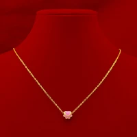 fashion 14k gold pendant necklace chain 3d gold pendant for women adorable cartoon claw pendant clavicle necklace jewelry gift