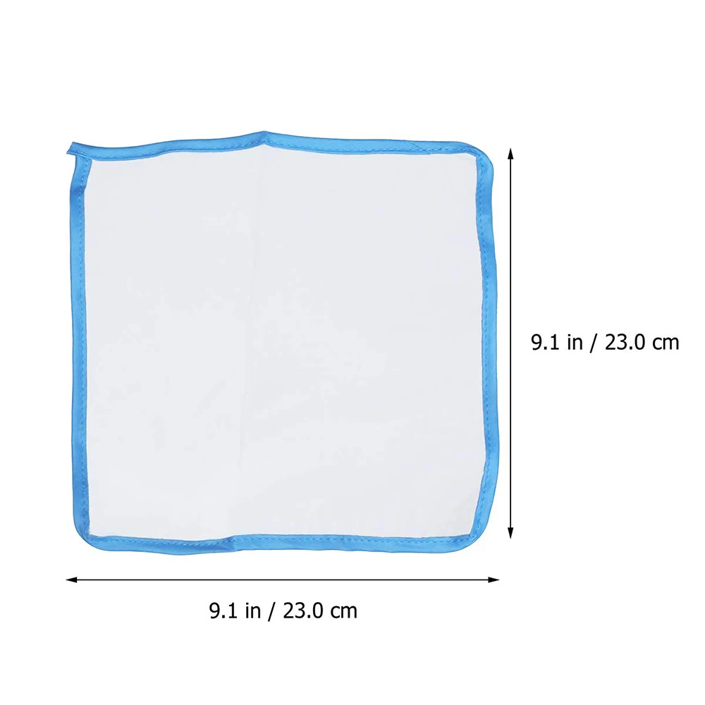 

5pcs/Set 10*10cm Food Fruit Filter Bag Squeeze Juice Grid Sieve Reusable Soup Food Grade Filter Bags For Homemade Drinks