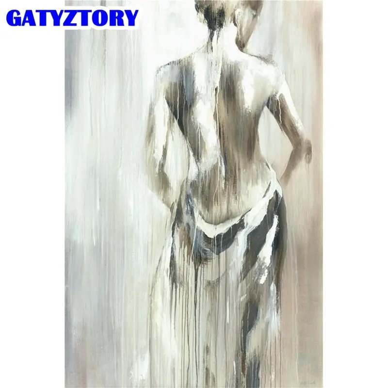 

Картина по номерам, сексуальная девушка, рисование на холсте, ручная роспись, искусство, картины по номерам, наборы для домашнего декора, 40x50 ...