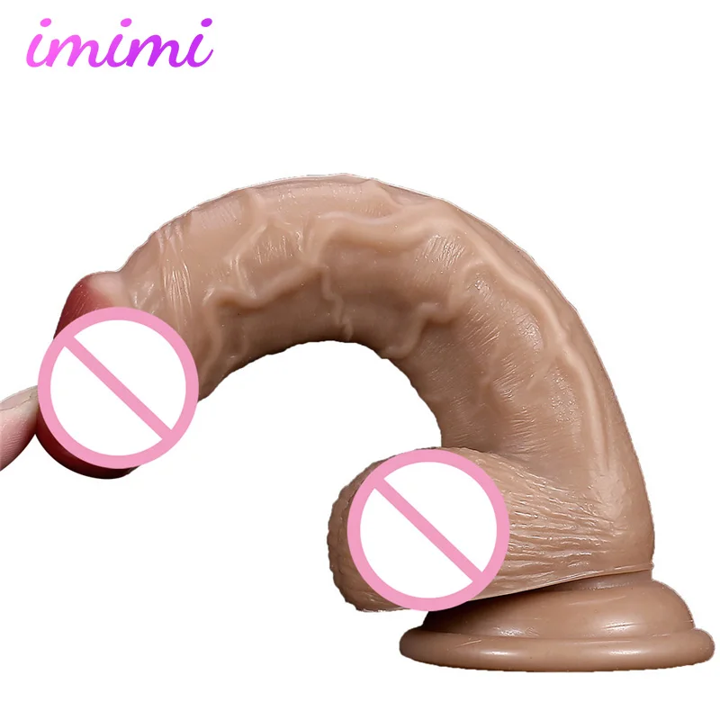 Реалистичный вибрирующий фаллоимитатор 7 8 дюйма для лесбиянок интимные игрушки
