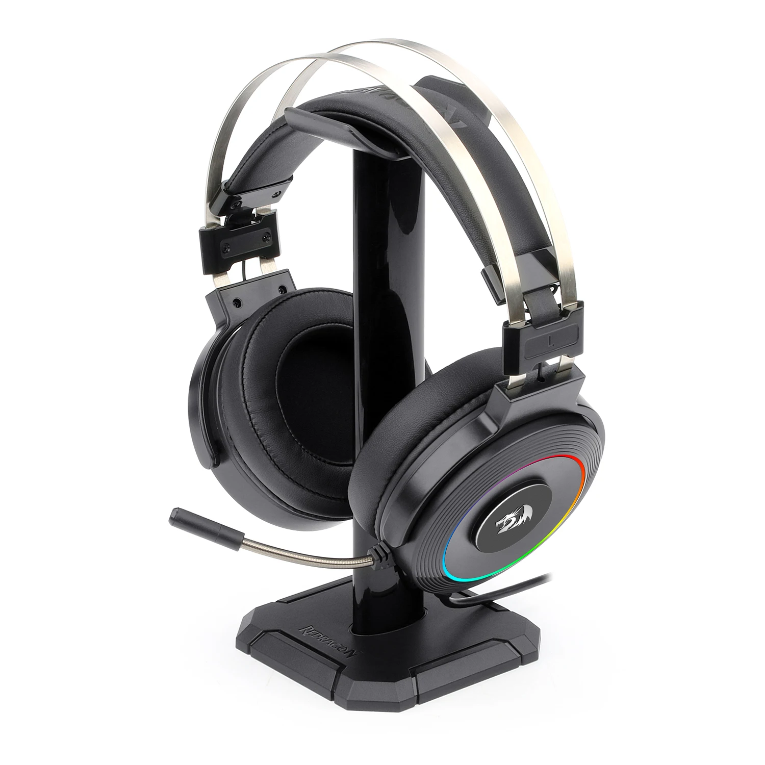 Проводная игровая гарнитура REDRAGON Lamia H320-1 RGB с подсветкой 7 1 USB подходит для ПК PS4 PRO