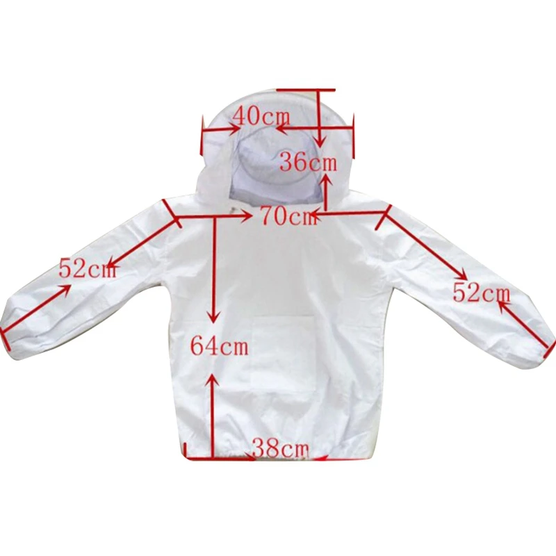 Пчеловодство Оборудование Инструмент 4 шт./компл. дышащая куртка с вуалью