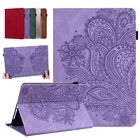 Кожаный чехол-подставка для Lenovo Tab M8 HD TB-8505 8,0 дюйма с цветочным принтом