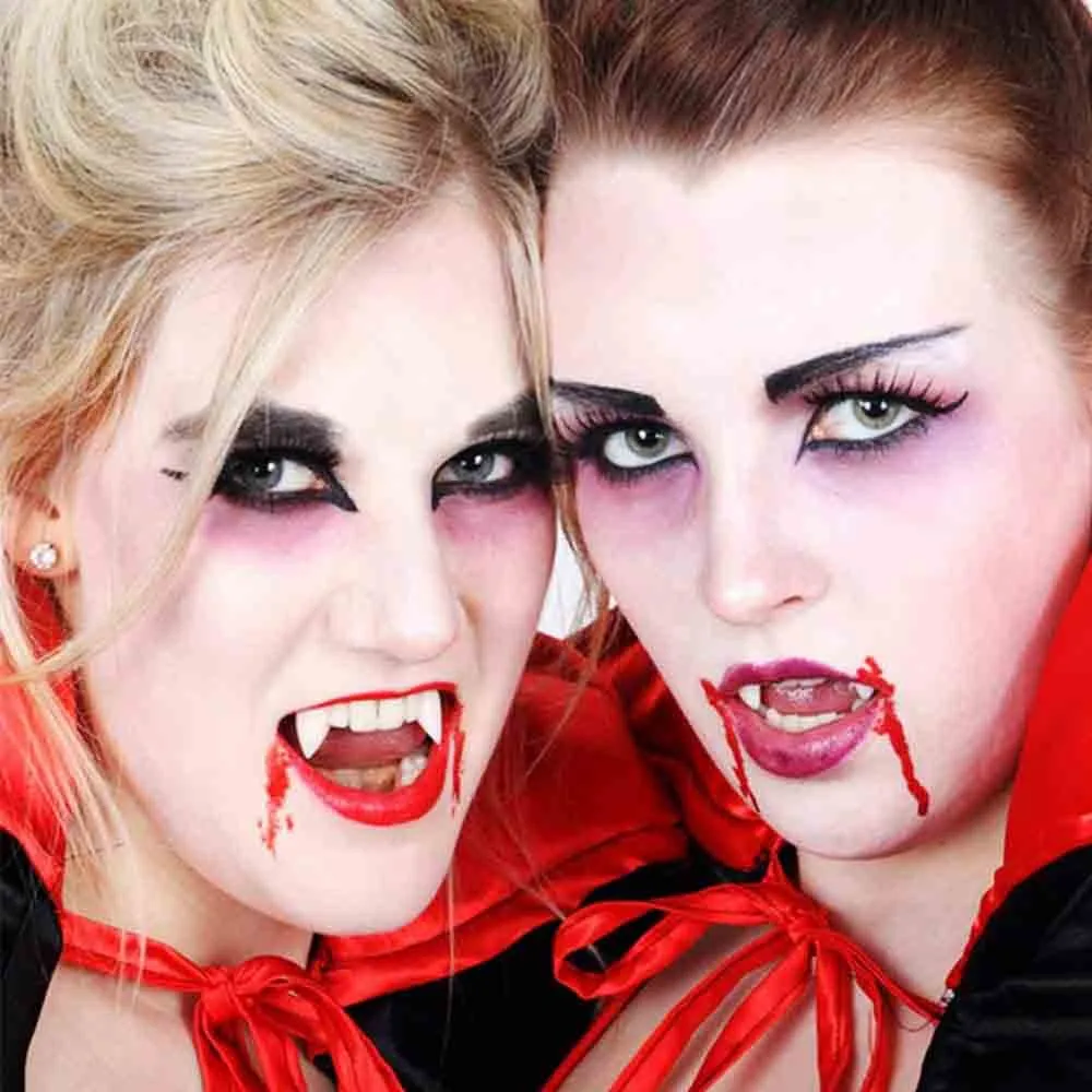 Зубы вампира клыки протезы реквизит костюм на Хэллоуин вечерние сувениры