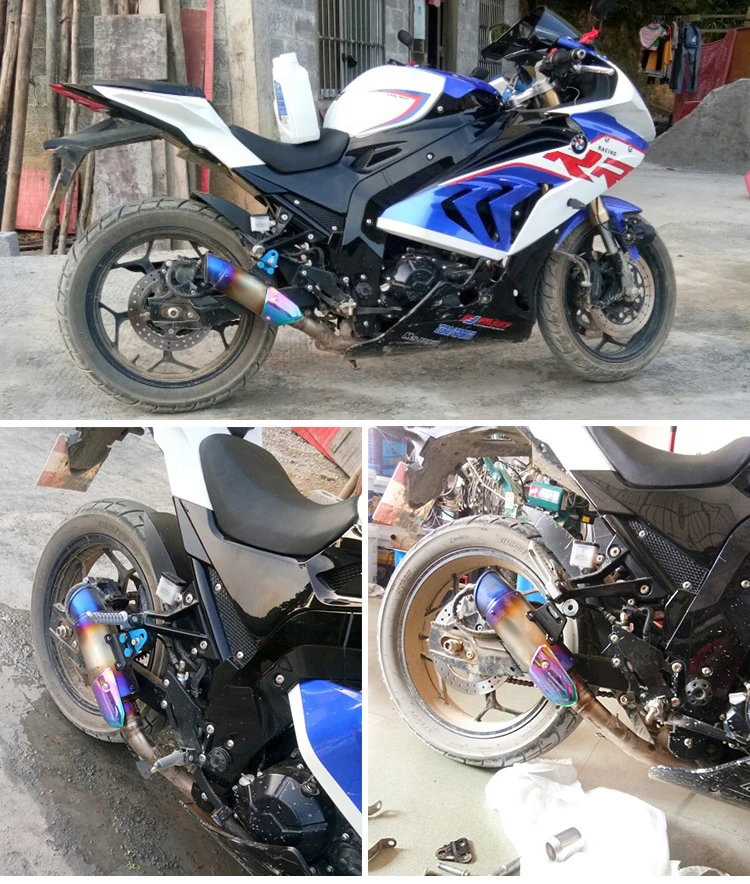 Универсальный выхлопной глушитель для мотоцикла диаметром 51 мм/60 мм глушителя