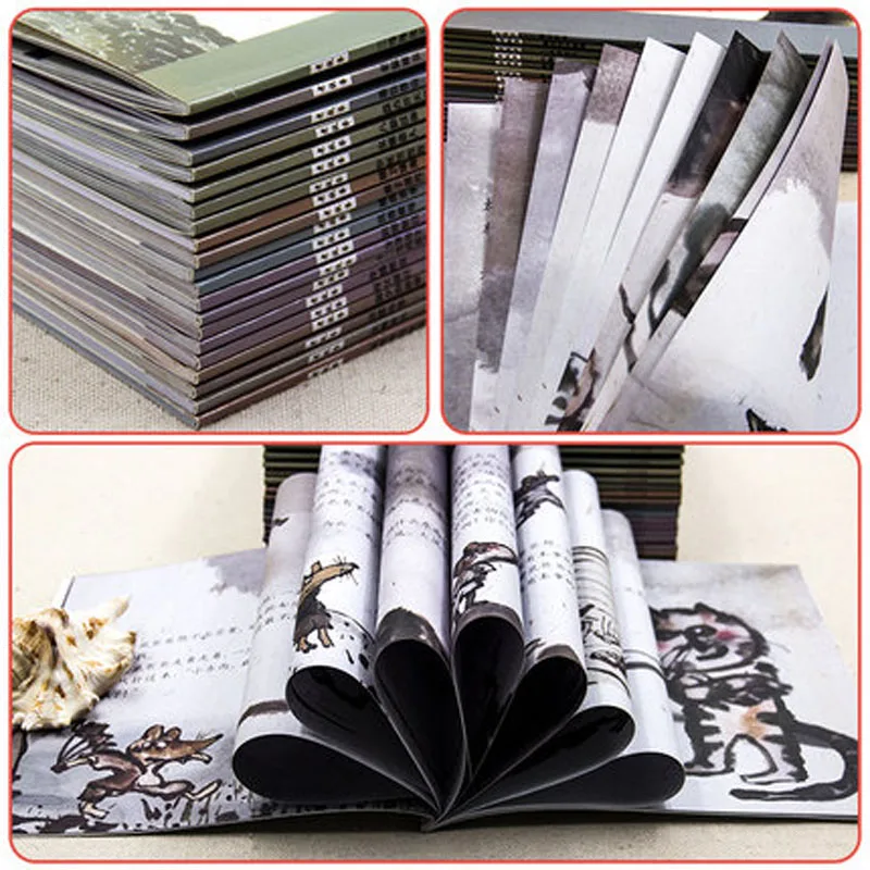 20 шт./компл. книга с короткими историями китайской традиции фольклора учебник для