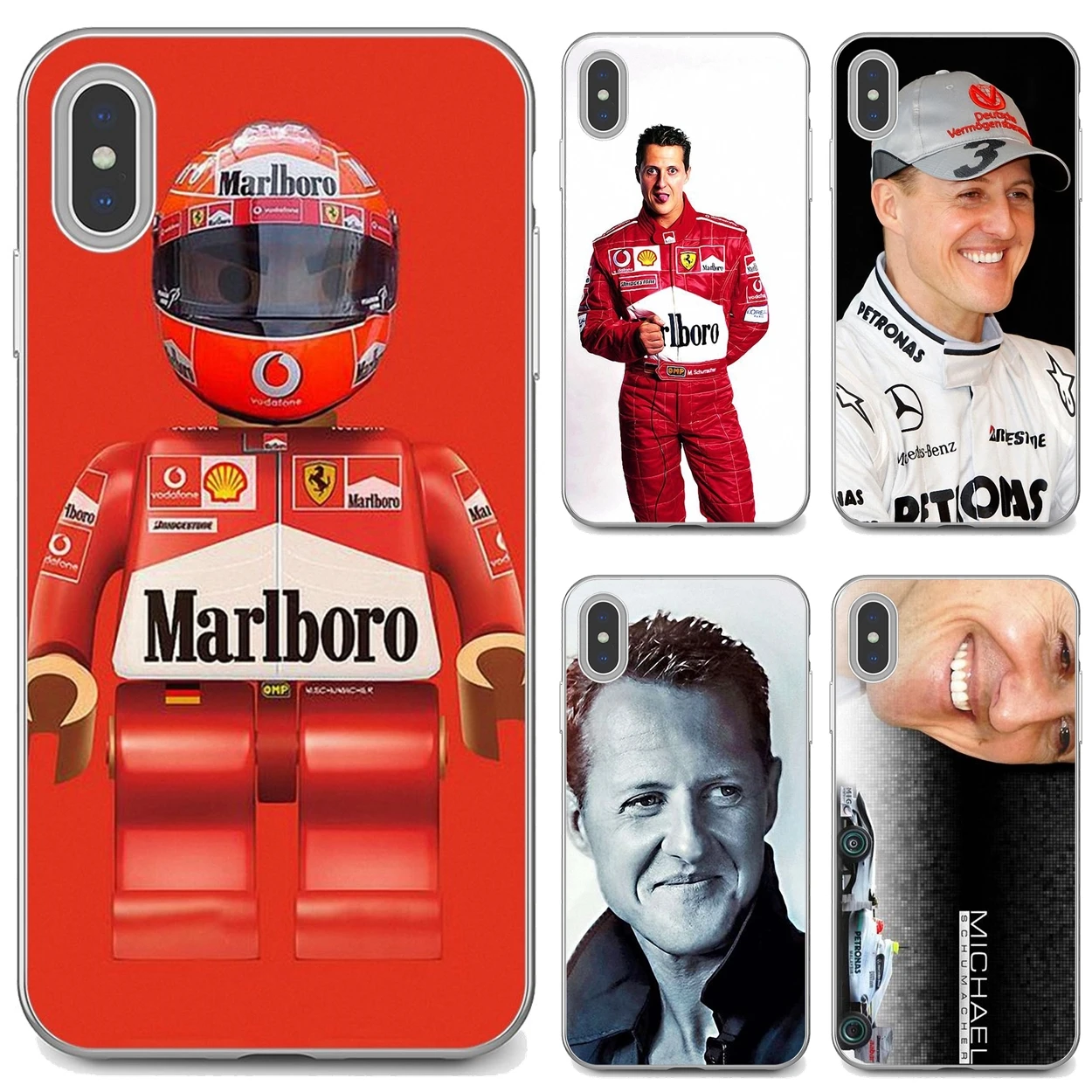 Мягкий кожаный чехол Майкл-шумашер-звезда-автомобиль-Спорт Для Huawei Nova 2 2i 3 3i Y3 Y5 Y6