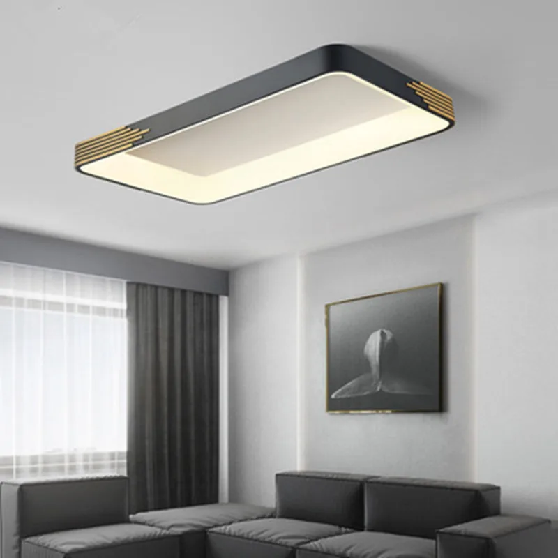 Nordic ceiling lamp home study bedroom simple modern round led living room dining intelligent 110v | Лампы и освещение