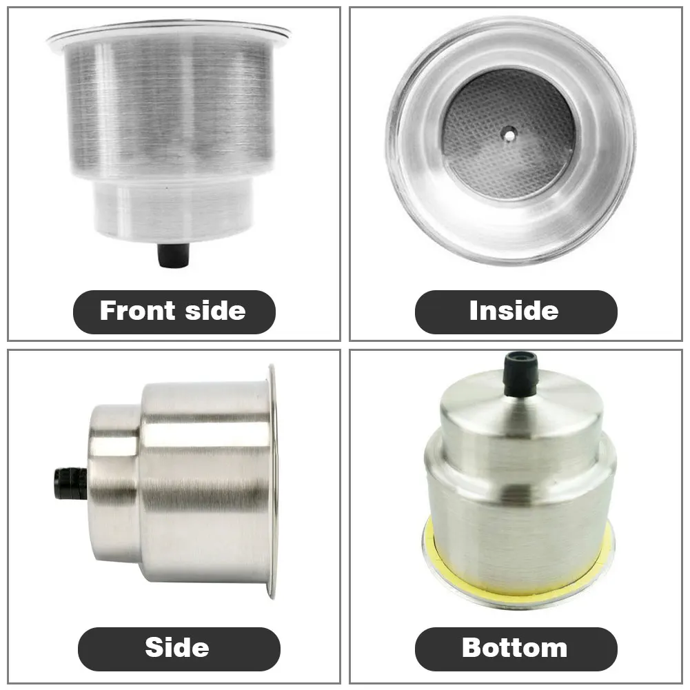 2 шт. утопленный держатель для бутылок из нержавеющей стали |