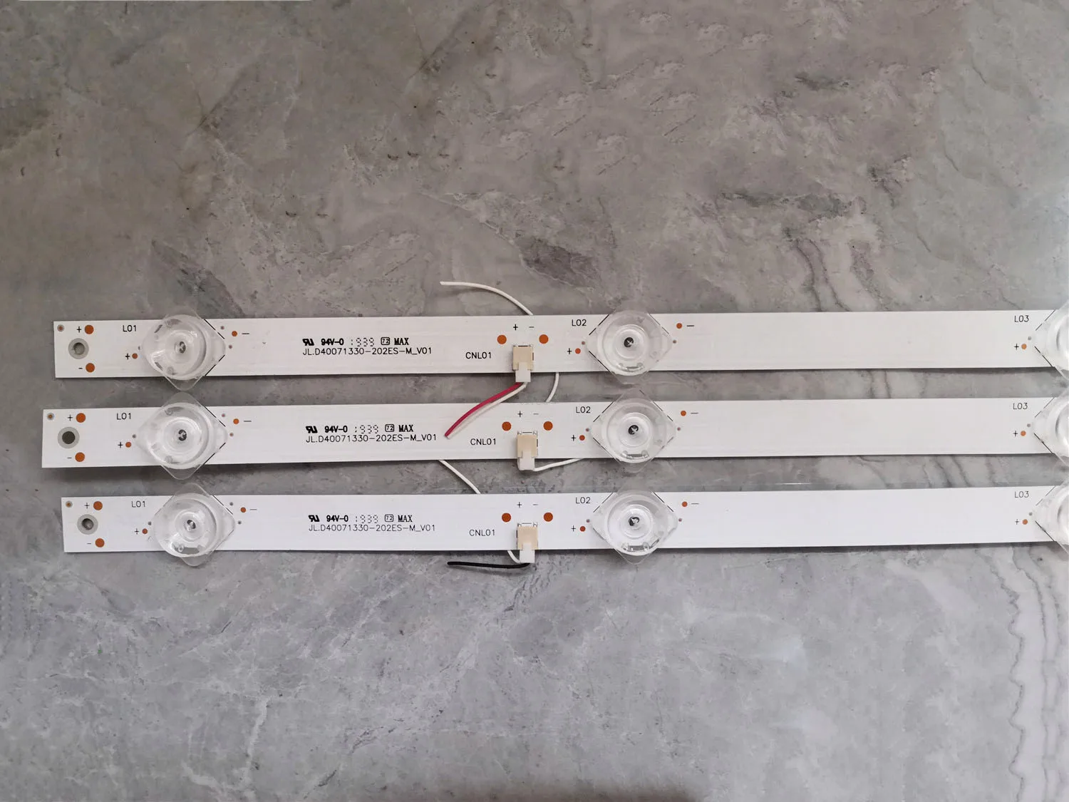 

3pcs 770mm LED Backlight strip 7 Lamp for L40M5-RA JL.D40071330-202ES-M_V01
