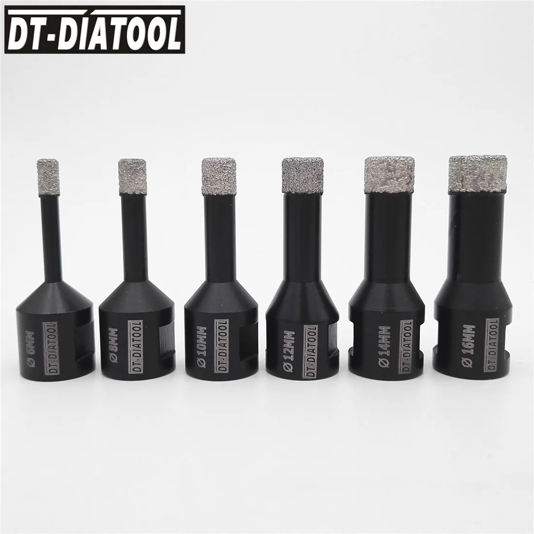 Алмазные коронки для сверления гранита мрамора 2 шт. М14 Grit35/40 DT-DIATOOL | Инструменты