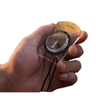 Многофункциональный мини-Компас Kyak, прозрачный Компас для выживания в дикой природе, уличное снаряжение, размер карты со шкалой 20 мм