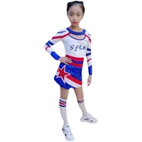 cheerleader uniform sport performance rhinestone outfit new style wholesale