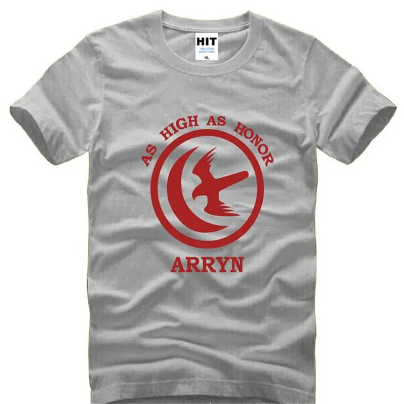 Футболки с принтом "Игра престолов" "высокая честь" &quotArryn" мужские