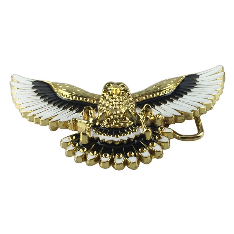 Модная мужская пряжка для ремня с 3D орлом животными хорошее качество летающим