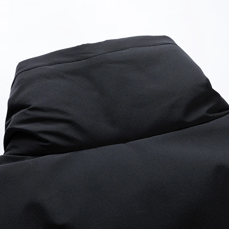 

Men's Winter Cotton Jacket Men 2020 Windproof Fashion High Quality Warm For Cold Proof Comfortable Black Red Gray Cotton Jacket