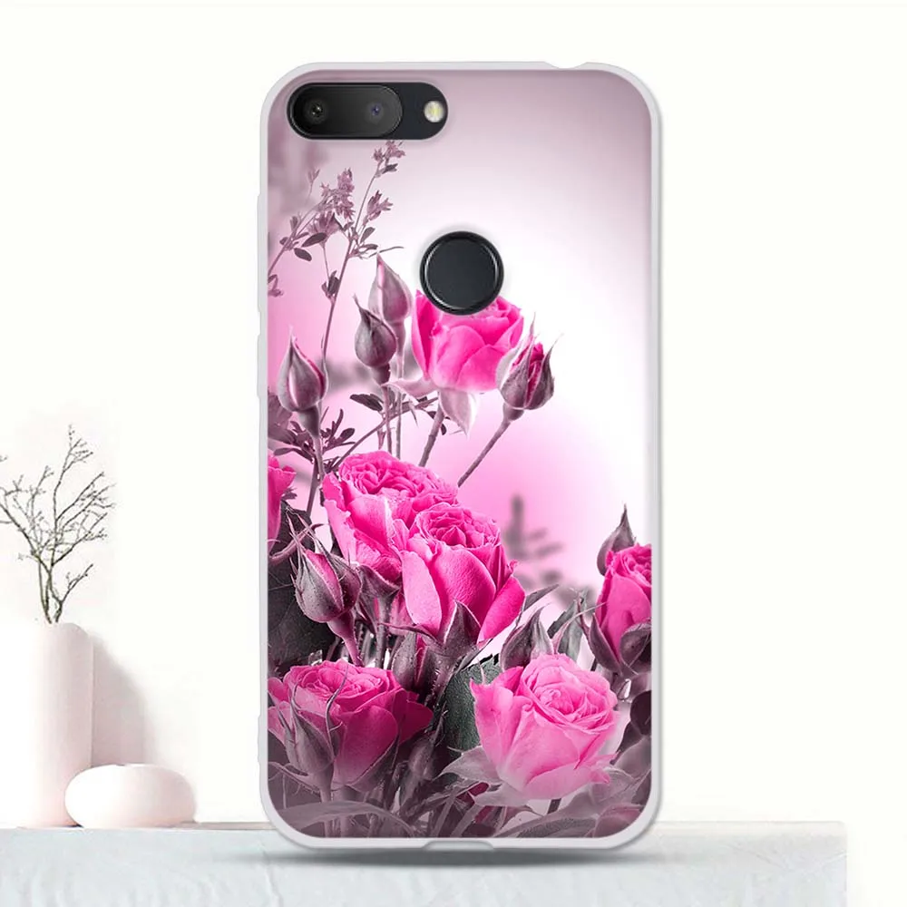 Чехол для alcatel 1s 2019 силиконовый чехол Alcatel 5024D оболочка бампер с 3D принтом 1S 5 &quot