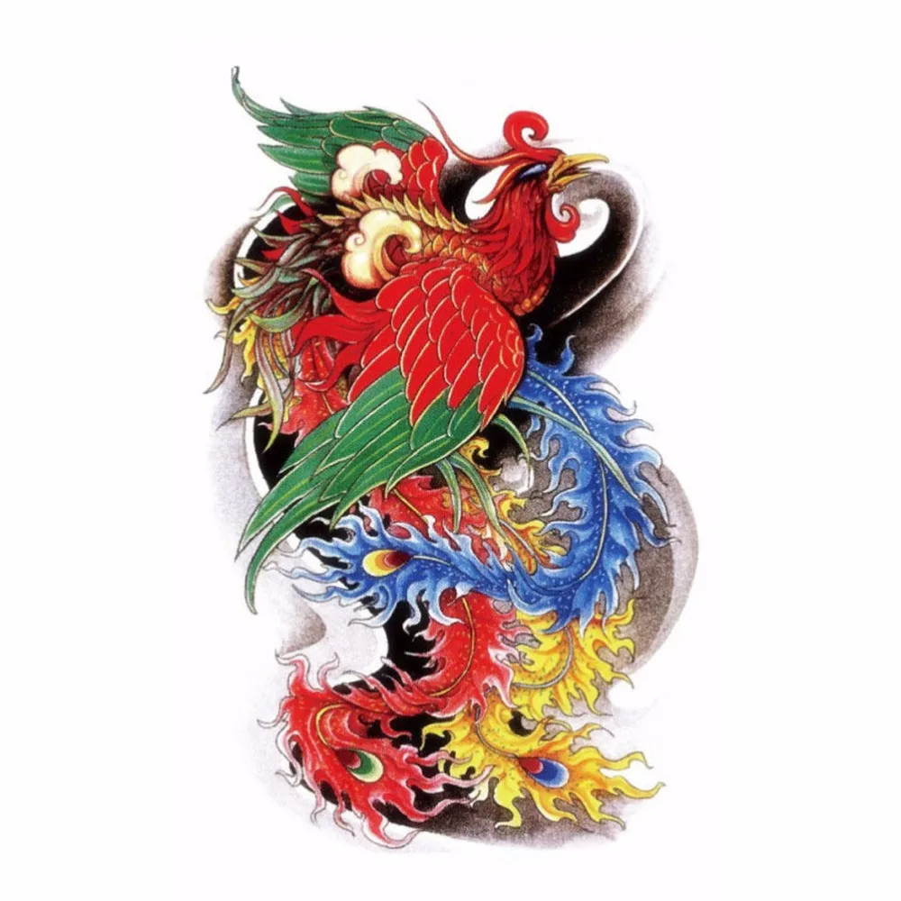 

3D Waterproof Temporary Tattoo Stickers Chinese Traditional Dragon Beauty Sexy Makeup Body Art 1pcs
