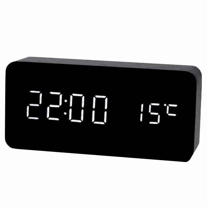 Умные часы с будильником беззвучные прикроватные для студентов креативный