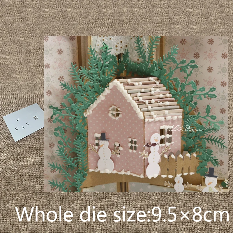 Новый дизайн металлический трафарет форма для резки 3D украшение дома