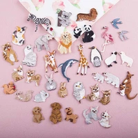 100pcslot small embroidery patches for clothing cute animals kids clothes wallet decoration iron heat transfers for clothes