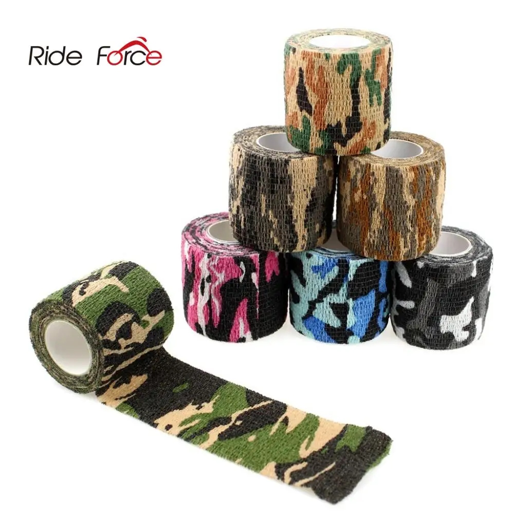 Самоклеящаяся камуфляжная эластичная лента 5 шт./лот для кемпинга походов