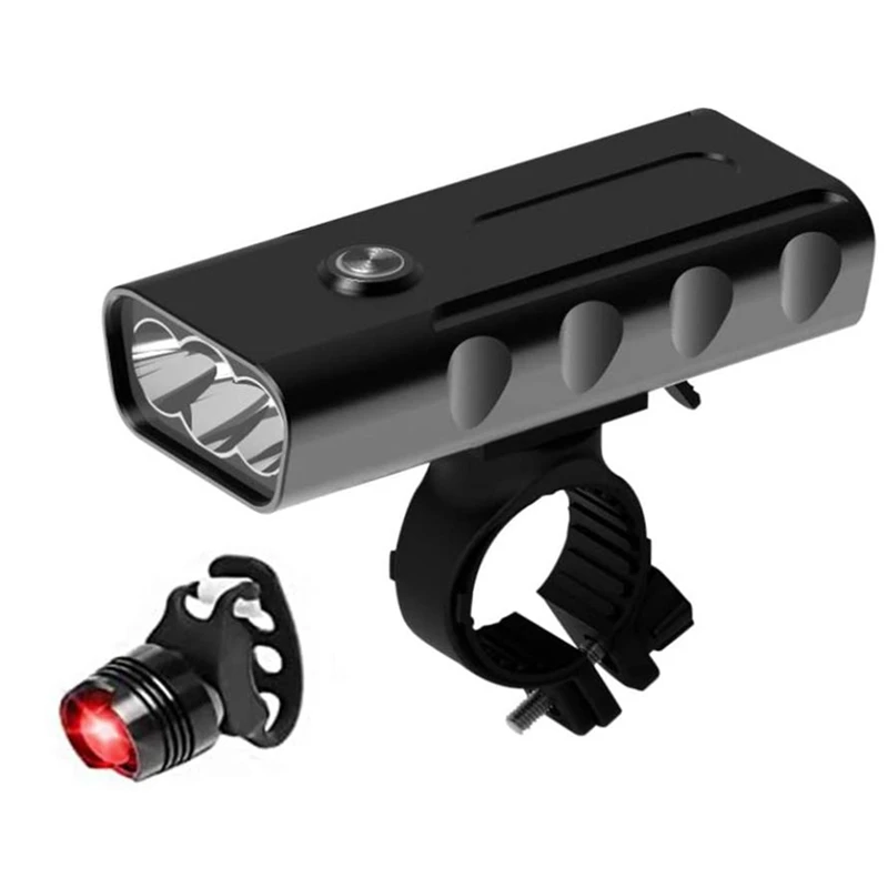 

Bike Light Set,Rechargeable Bicycle Lights,Cycle Lights 2400 Lumens,IPX5 Waterproof Bike Lights,Headlights for Bicycles