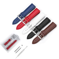 watch strap 10mm 12mm 14mm 16mm 18mm 20mm 22m 24mm with packaging universal leather watch band for dw watch