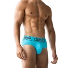 Хлопковое Мужское нижнее белье для геев BS, сексуальное нижнее белье для мужчин, нижнее белье для мужские бикини, новый стиль, пояс 2021, лидер продаж, синие M-2XL