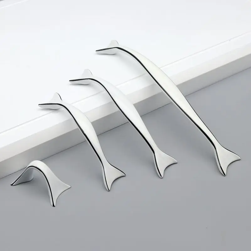 Китайский дизайн русалки искусственный шкаф комод ручки Тяговая фурнитура|Ручки