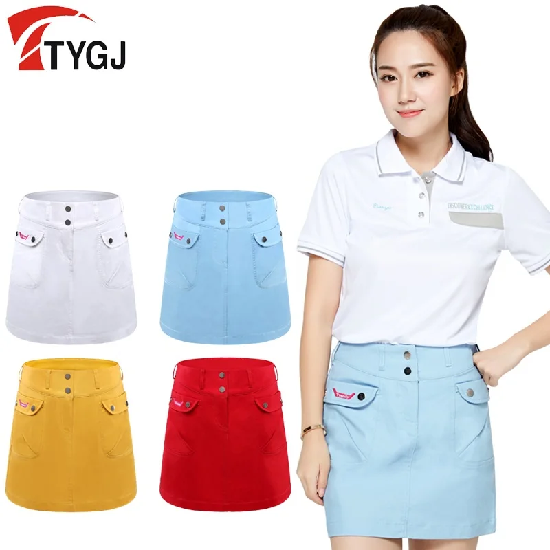 Женская плиссированная юбка для гольфа Skort женская короткая летняя спортивная