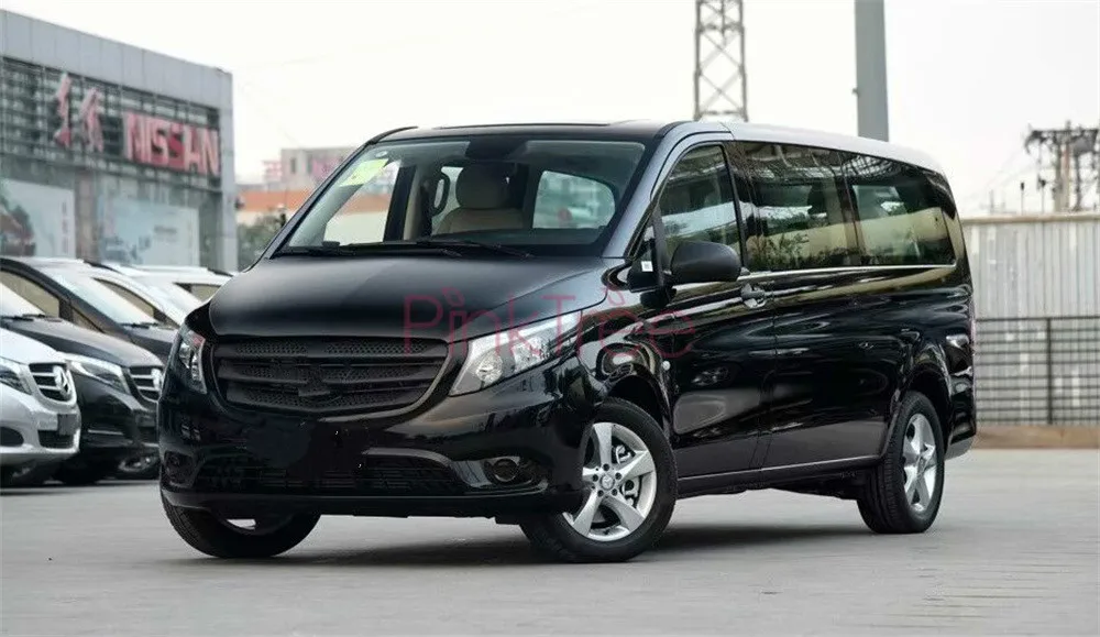Для Mercedes Benz Vito- хромированная внутренняя обшивка панели аксессуары для стайлинга автомобилей