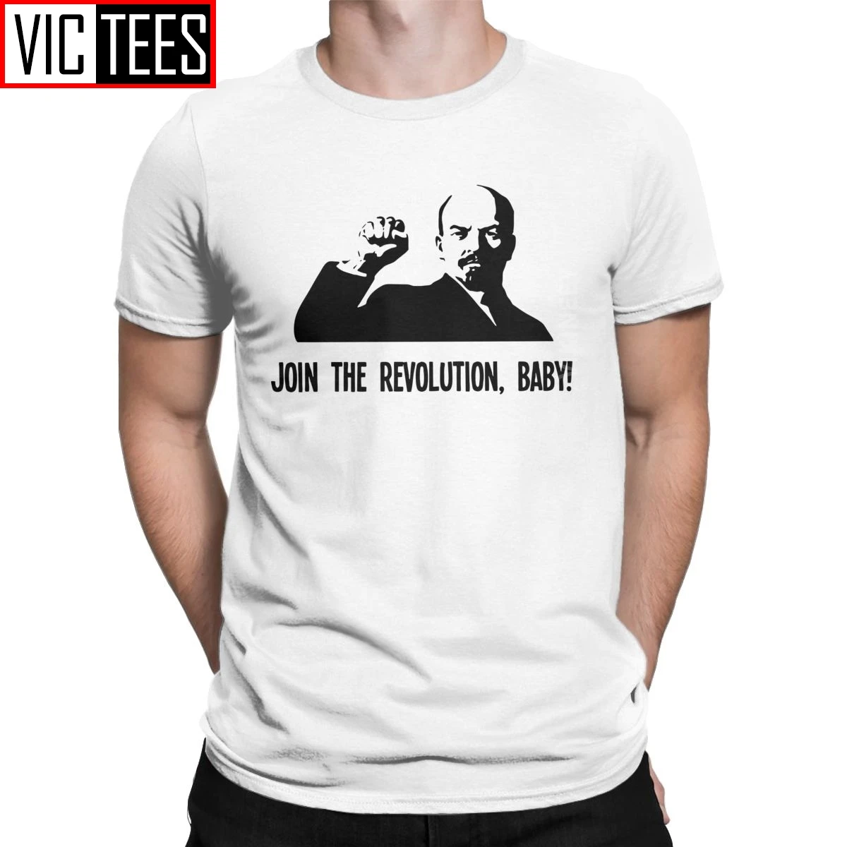 Футболка Lenin с надписью присоединяйтесь к революции Детская футболка Советского
