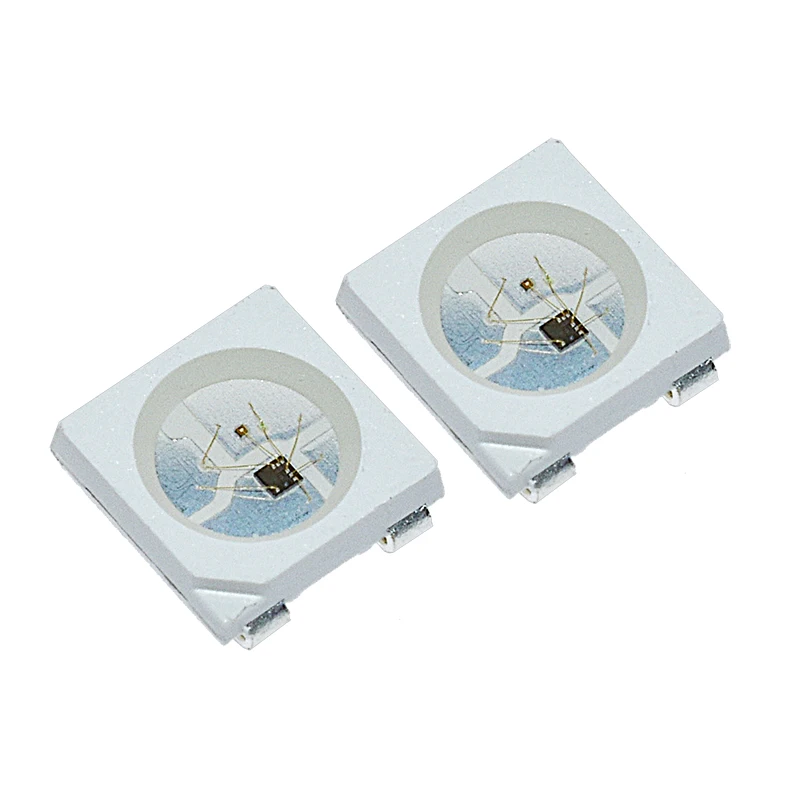 100 шт. WAVGAT WS2812B 4 контактный 5050 SMD WS2812 индивидуально адресуемый цифровой RGB