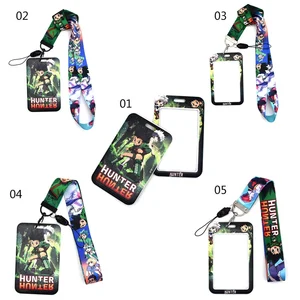 Брелок для ключей в стиле аниме Hunter X Hunter, шнурки для удостоверения личности, держатель для удостоверения личности, идентификационной Карты, аксессуары для спортзала, держатель для кредитных карт
