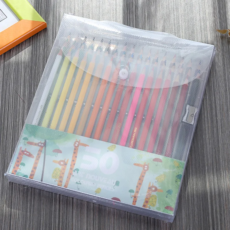 50 акварельных карандашей для школьников акварельные карандаши рисования