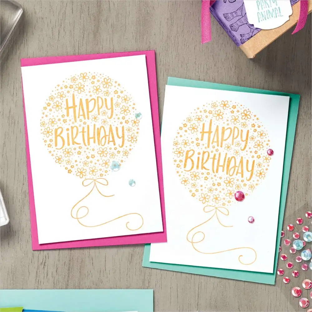 

HAPPY BIRTHDAY Metal Cutting Dies and Stamps Die Cuts For Card Making DIY Scrapbooking New 2020 Crafts Cards
