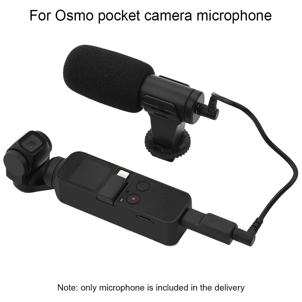 3 5 мм микрофон для записи видео и интервью DJI Osmo Pocket Plug &amp Play высокочувствительный