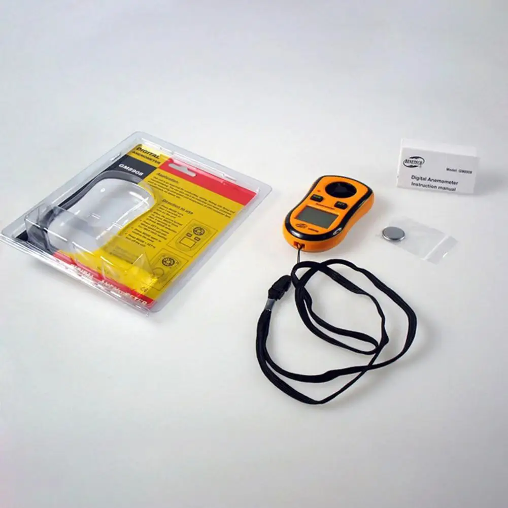 HiMISS Anemometer Wind Speed Sensor Detector Direction Power Measurement Device | Спорт и развлечения