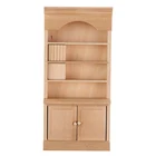 1 шт., миниатюрная деревянная книжная полка для кукольного домика, модель шкафа, аксессуары для мебели, имитация кукольного домика, игрушки, 112