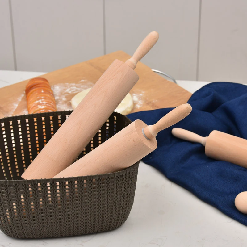 12/18 дюймов деревянная Скалка тесто пельмени ролик Кондитерские Fondant (сахарная)