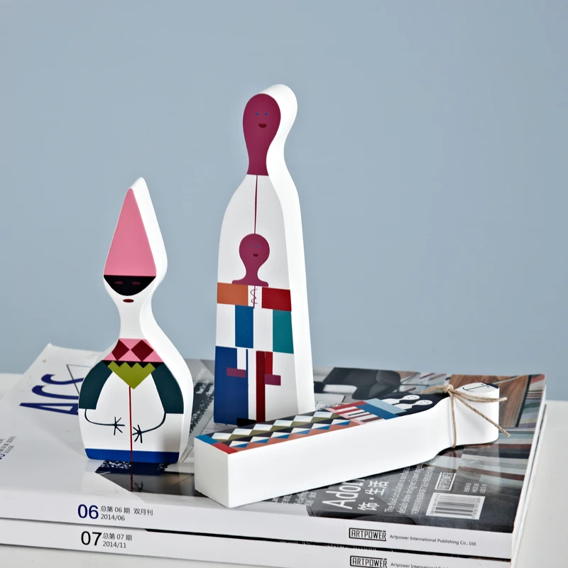 Абстрактная кукла домашний декор креативный аксессуары для гостиной спальни 4