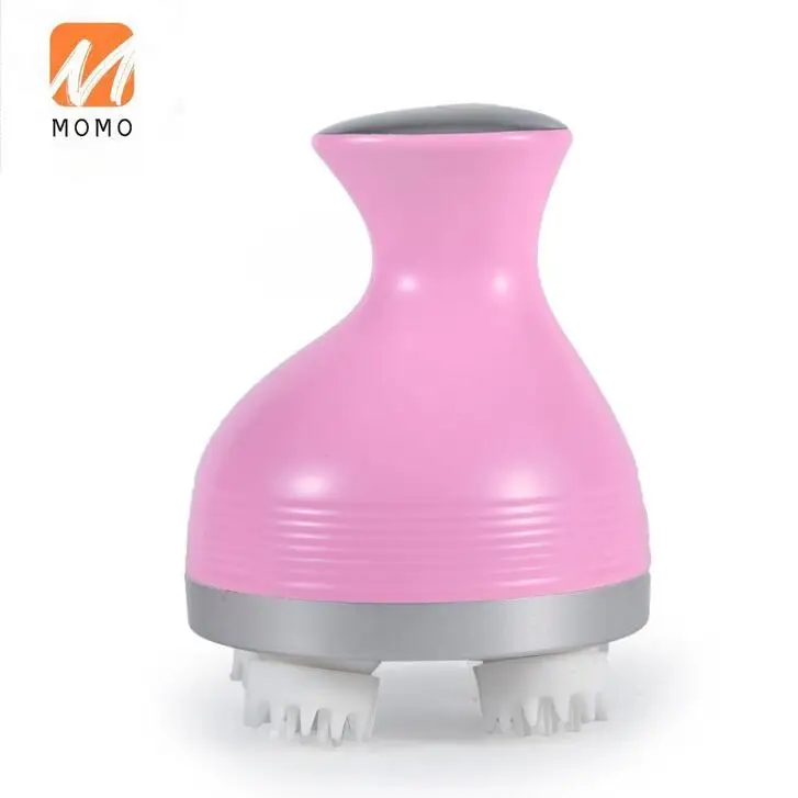 

Waterproof Electric Head Massage Wireless Scalp Massager Prevent Hair Loss Body Deep Tissue Kneading Vibrating Health Care