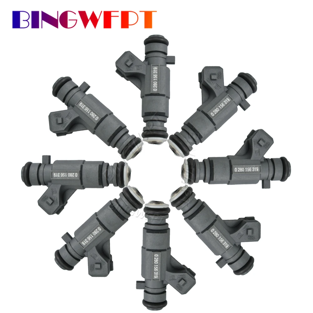 

8X 0280156319 High Quality Fuel Injector Nozzle For x5 x6 rancher z6 zforce z6-ex 500 600 2011 2012 2013 Car